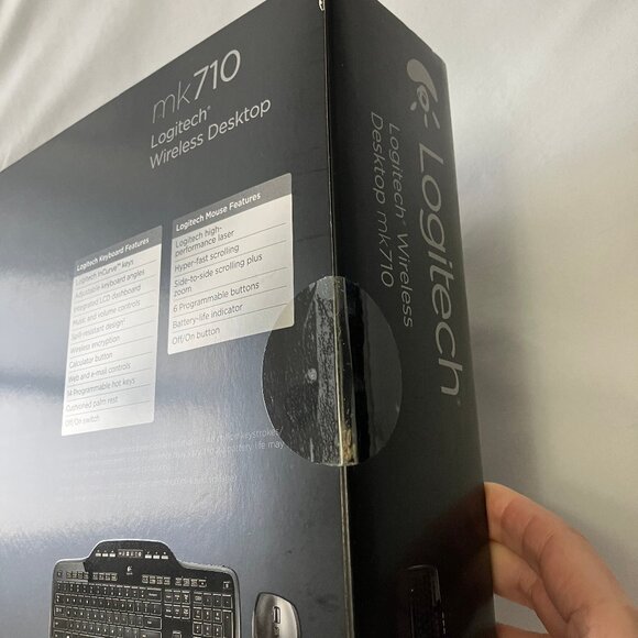 LOGITECH | MK710 Performance Wireless Desktop Mouse & Keyboard Combo NEW - Picture 7 of 10